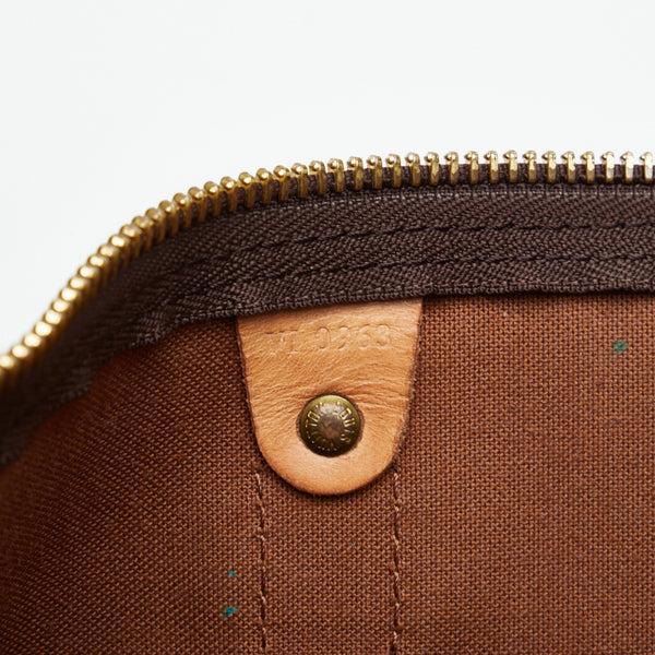 ルイ ヴィトン モノグラム キーポル50 ボストンバッグ ショルダーバッグ 2WAY M41426 ブラウン PVC レザー レディース LOUIS VUITTON 【中古】