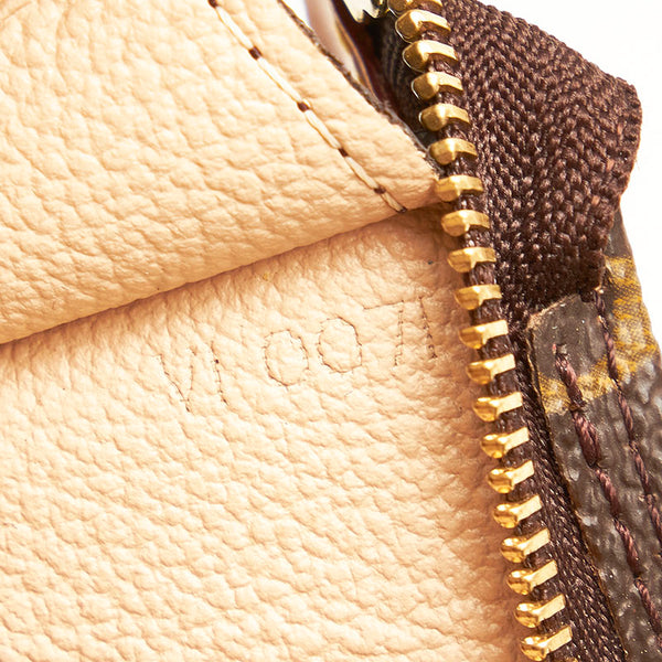 ルイ ヴィトン モノグラム バケットPM トートバッグ ショルダーバッグ M42238 ブラウン PVC レザー レディース LOUIS VUITTON 【中古】