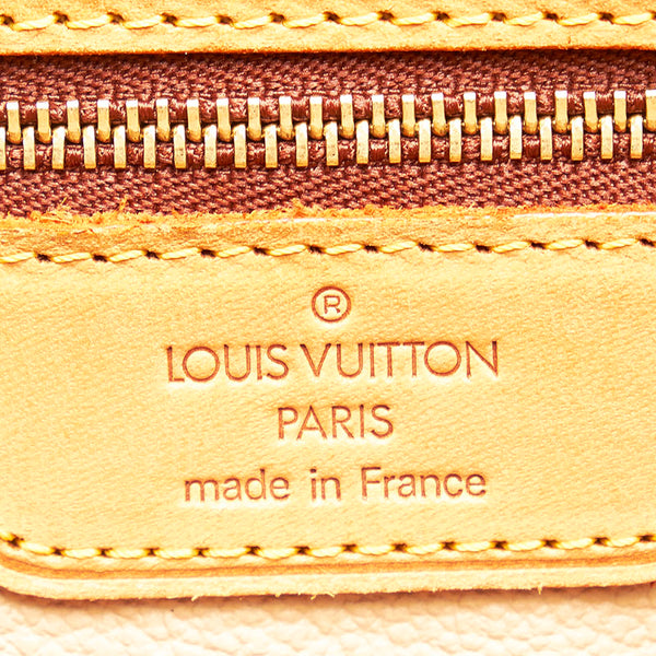 ルイ ヴィトン モノグラム バケットPM トートバッグ ショルダーバッグ M42238 ブラウン PVC レザー レディース LOUIS VUITTON 【中古】
