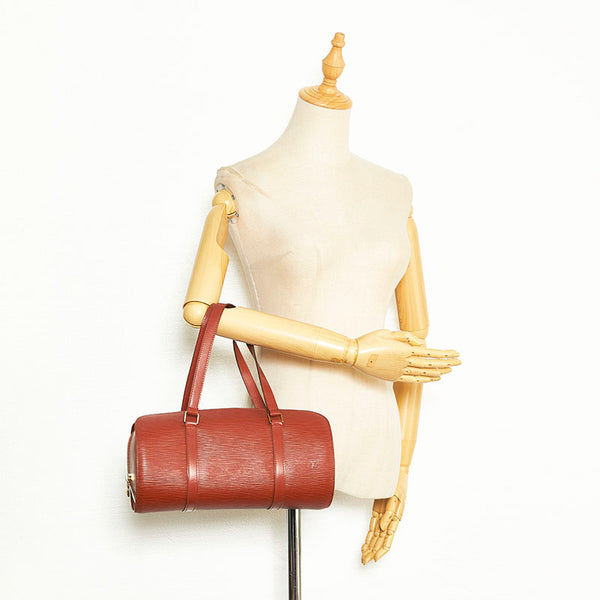 ルイ ヴィトン エピ スフロ ハンドバッグ M52223 ケニアブラウン レザー レディース LOUIS VUITTON 【中古】