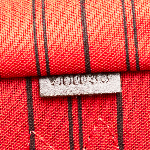ルイ ヴィトン ダミエ ネヴァーフルPM トートバッグ ハンドバッグ N41359 エベヌ ブラウン PVC レザー レディース LOUIS VUITTON 【中古】