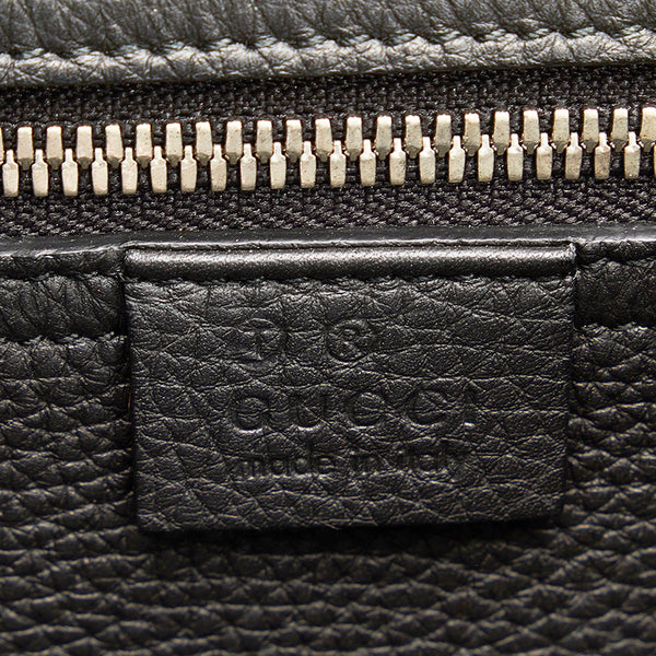 グッチ ショルダーバッグ 397657 ブラック レザー レディース GUCCI 【中古】