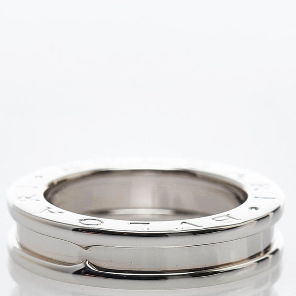 ブルガリ ビーゼロワン 1バンド リング 指輪 K18WG ホワイトゴールド レディース BVLGARI 【中古】