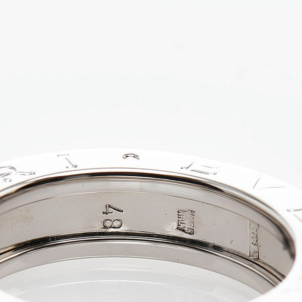 ブルガリ ビーゼロワン 1バンド リング 指輪 K18WG ホワイトゴールド レディース BVLGARI 【中古】