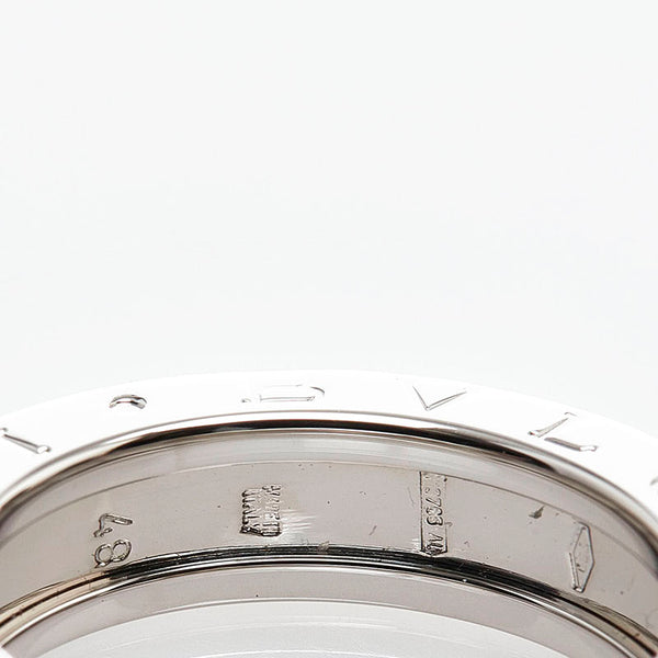 ブルガリ ビーゼロワン 1バンド リング 指輪 K18WG ホワイトゴールド レディース BVLGARI 【中古】