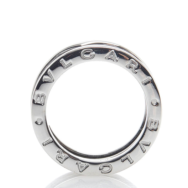 ブルガリ ビーゼロワン 3バンド リング 指輪 K18WG ホワイトゴールド レディース BVLGARI 【中古】