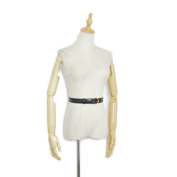 カルティエ ベルト ブラック レザー レディース CARTIER 【中古】