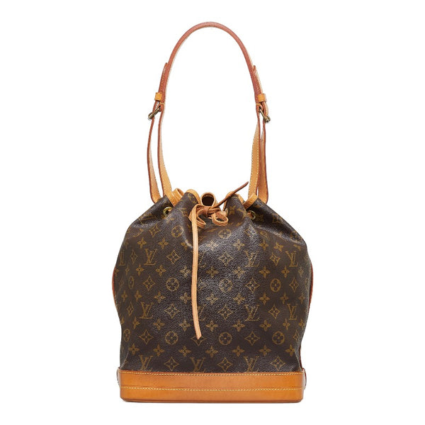 ルイ ヴィトン モノグラム ノエ ショルダーバッグ M42224 ブラウン PVC レザー レディース LOUIS VUITTON 【中古】
