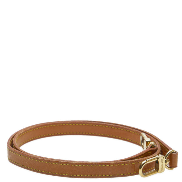ルイ ヴィトン ショルダーストラップ ベージュ レザー レディース LOUIS VUITTON 【中古】