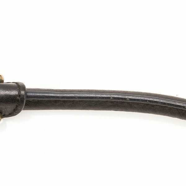 サルヴァトーレフェラガモ ガンチーニ ハンドバッグ AU-21 6317 ブラック レザー レディース Salvatore Ferragamo 【中古】