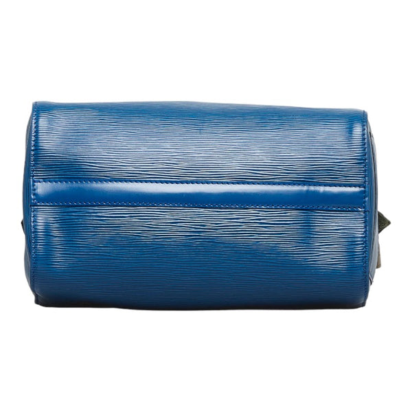 ルイ ヴィトン エピ スピーディ25 ハンドバッグ ミニボストンバッグ M43015 トレドブルー レザー レディース LOUIS VUITTON 【中古】