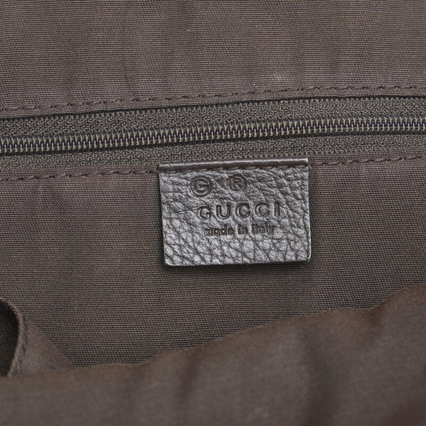 グッチ GGキャンバス ハンドバッグ トートバッグ 272377 ブラウン キャンバス レザー レディース GUCCI 【中古】