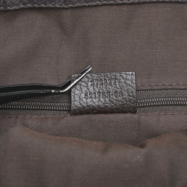 グッチ GGキャンバス ハンドバッグ トートバッグ 272377 ブラウン キャンバス レザー レディース GUCCI 【中古】