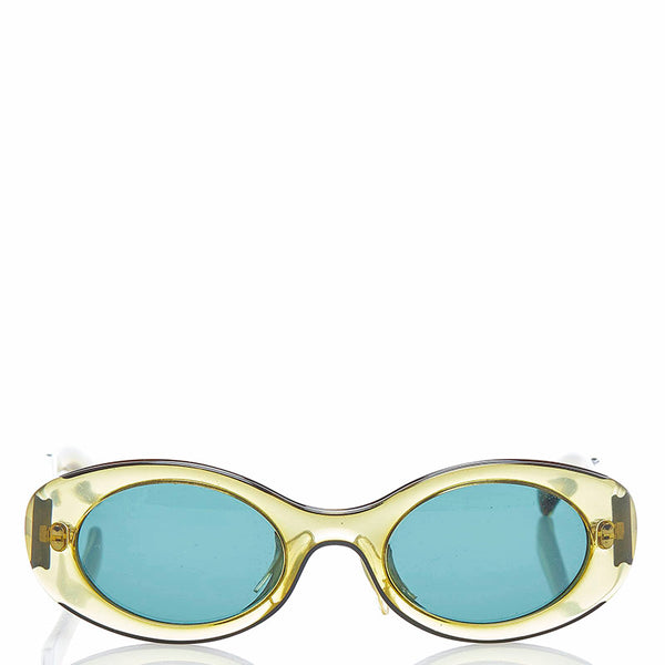 グッチ サングラス GG2430/S グリーン プラスチック レディース GUCCI 【中古】