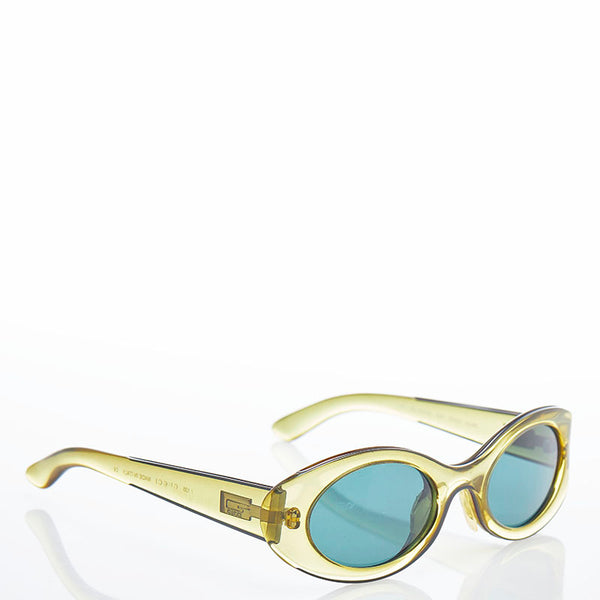 グッチ サングラス GG2430/S グリーン プラスチック レディース GUCCI 【中古】