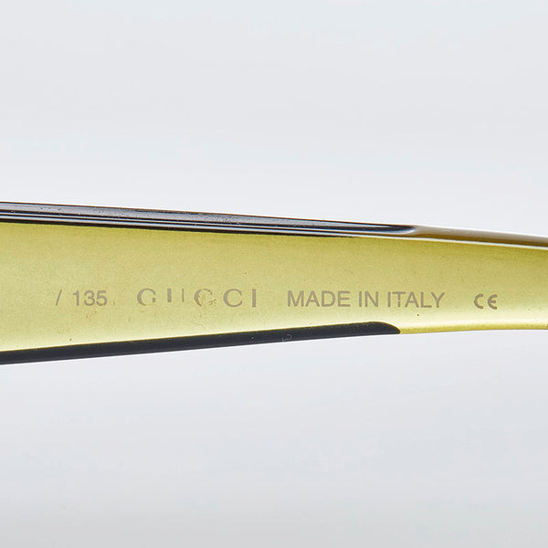 グッチ サングラス GG2430/S グリーン プラスチック レディース GUCCI 【中古】