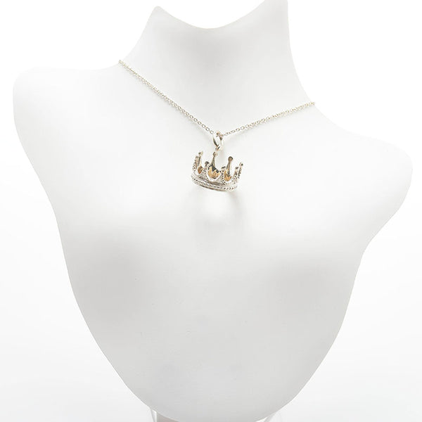 ティファニー クラウンチャーム 王冠 ネックレス SV925 シルバー レディース TIFFANY&Co. 【中古】
