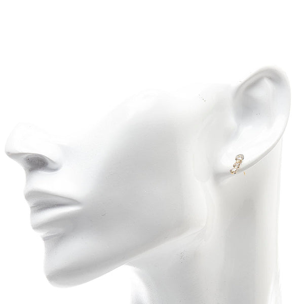 K18YG イエローゴールド ダイヤ1.00ct ピアス レディース 【中古】