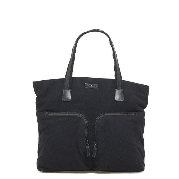 グッチ ハンドバッグ 76479 ブラック フリース レザー レディース GUCCI 【中古】