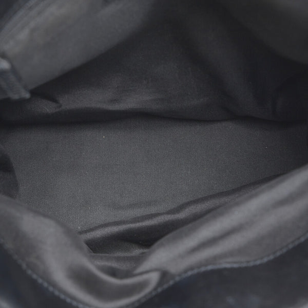 グッチ ハンドバッグ 76479 ブラック フリース レザー レディース GUCCI 【中古】