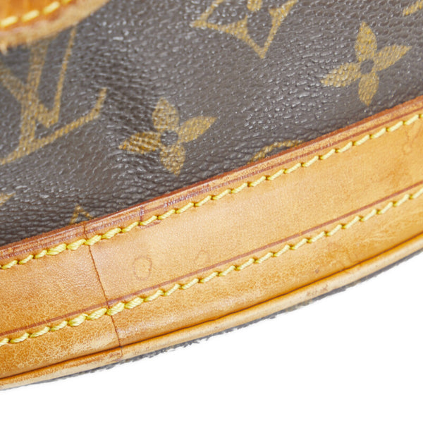 ルイ ヴィトン モノグラム バケットPM トートバッグ ショルダーバッグ M42238 ブラウン PVC レザー レディース LOUIS VUITTON 【中古】