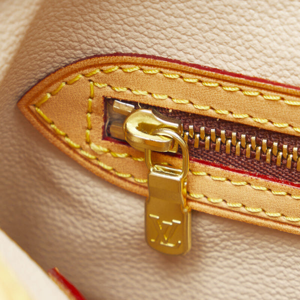 ルイ ヴィトン モノグラム バケットPM トートバッグ ショルダーバッグ M42238 ブラウン PVC レザー レディース LOUIS VUITTON 【中古】