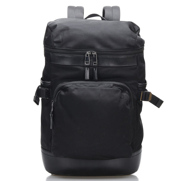 マイケルコース リュック バックパック ブラック ナイロン レザー レディース Michael Kors 【中古】