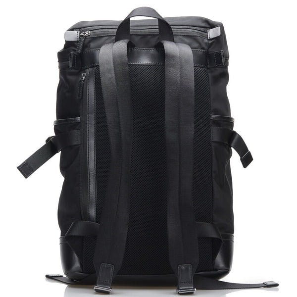 マイケルコース リュック バックパック ブラック ナイロン レザー レディース Michael Kors 【中古】