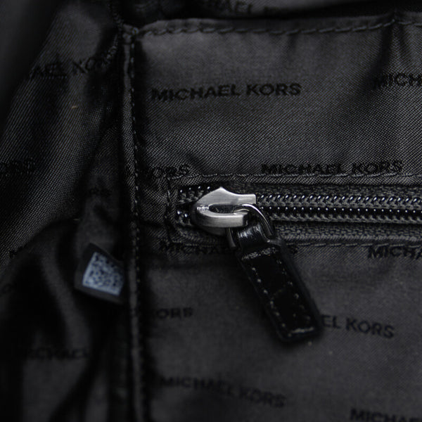 マイケルコース リュック バックパック ブラック ナイロン レザー レディース Michael Kors 【中古】