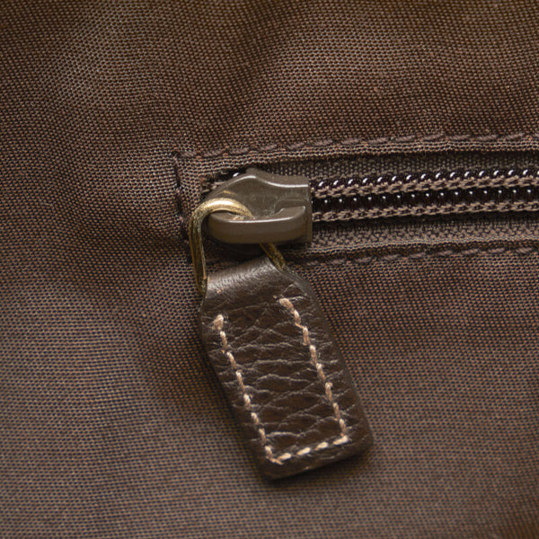 グッチ GGクリスタル 斜め掛け ショルダーバッグ 339569 ブラウン PVC レザー レディース GUCCI 【中古】