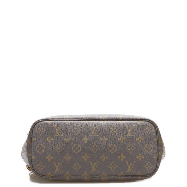 ルイ ヴィトン モノグラム ネヴァーフルPM ハンドバッグ トートバッグ M40155 ブラウン PVC レザー レディース LOUIS VUITTON 【中古】