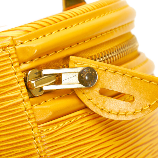 ルイ ヴィトン エピ カンヌ ハンドバッグ バニティバッグ M48039 タッシリイエロー レザー レディース LOUIS VUITTON 【中古】