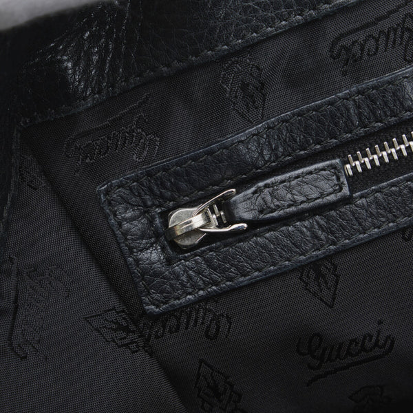 グッチ GGネオプレーン ハンドバッグ トートバッグ 241101 ブラック レザー レディース GUCCI 【中古】