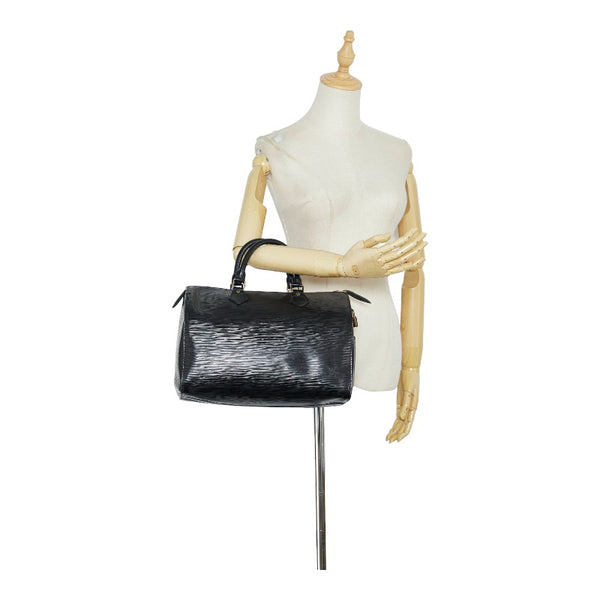 ルイ ヴィトン エピ スピーディ30 ハンドバッグ ボストンバッグ M59022 ノワール ブラック レザー レディース LOUIS VUITTON 【中古】