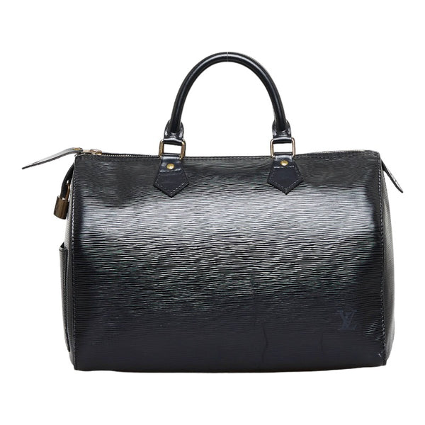 ルイ ヴィトン エピ スピーディ30 ハンドバッグ ボストンバッグ M59022 ノワール ブラック レザー レディース LOUIS VUITTON 【中古】