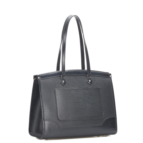 ルイ ヴィトン エピ マドレーヌGM ハンドバッグ トートバッグ M59342 ノワール ブラック レザー レディース LOUIS VUITTON 【中古】