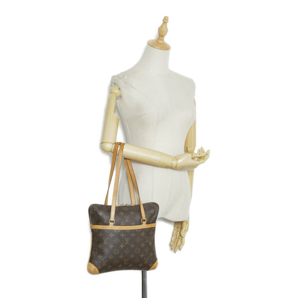 ルイ ヴィトン モノグラム クーサン GM ショルダーバッグ M51141 ブラウン PVC レザー レディース LOUIS VUITTON 【中古】