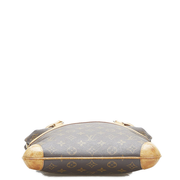 ルイ ヴィトン モノグラム クーサン GM ショルダーバッグ M51141 ブラウン PVC レザー レディース LOUIS VUITTON 【中古】