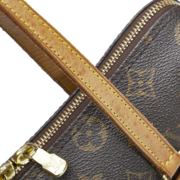 ルイ ヴィトン モノグラム クーサン GM ショルダーバッグ M51141 ブラウン PVC レザー レディース LOUIS VUITTON 【中古】