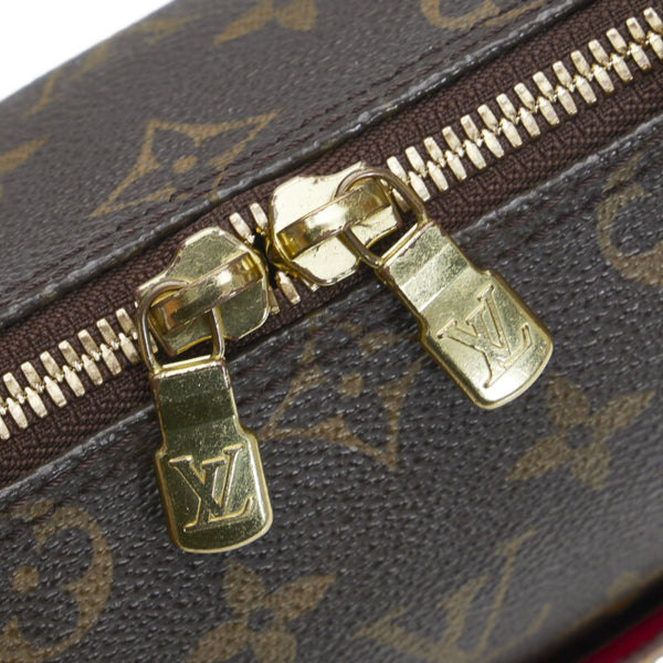 ルイ ヴィトン モノグラム クーサン GM ショルダーバッグ M51141 ブラウン PVC レザー レディース LOUIS VUITTON 【中古】