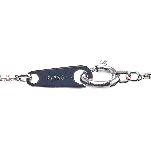 Pt900 プラチナ Pt850 プラチナ ルビー1.070ct ダイヤ1.00ct ペンダント ネックレス レディース 【中古】