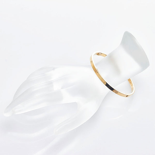 カルティエ ラブブレスレットSM ブレスレット B6047518 K18YG イエローゴールド レディース CARTIER 【中古】