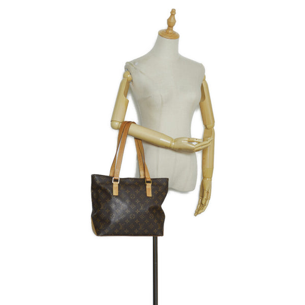 ルイ ヴィトン モノグラム カバピアノ ハンドバッグ トートバッグ M51148 ブラウン PVC レザー レディース LOUIS VUITTON 【中古】