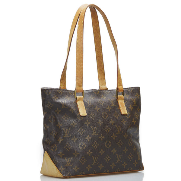 ルイ ヴィトン モノグラム カバピアノ ハンドバッグ トートバッグ M51148 ブラウン PVC レザー レディース LOUIS VUITTON 【中古】