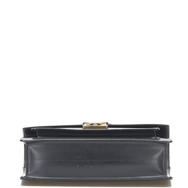 ルイ ヴィトン エピ モンソー ハンドバッグ セカンドバッグ  M52122 ノワール ブラック レザー レディース LOUIS VUITTON 【中古】