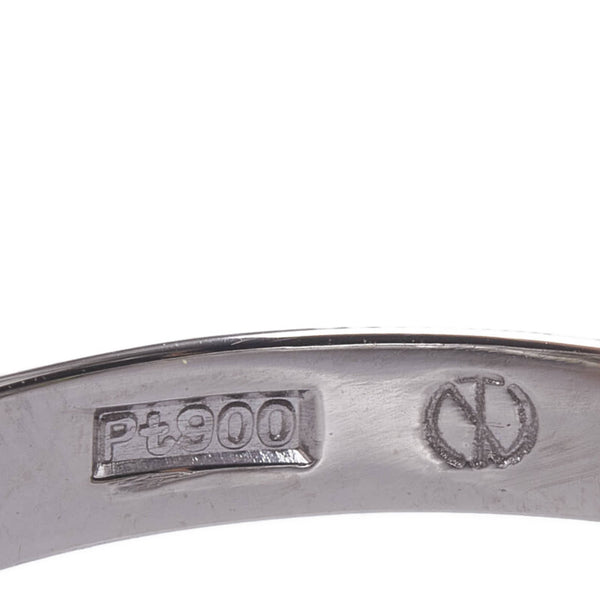 Pt900 プラチナ ペリドット1.80ct ダイヤ0.02ct リング 指輪 レディース 11.5号 【中古】