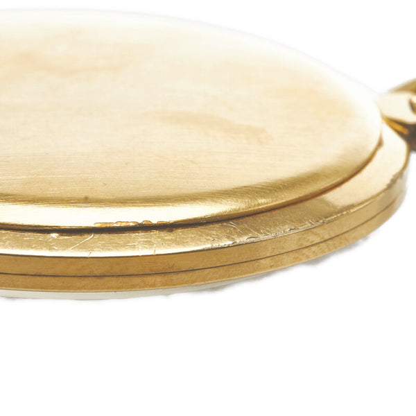 オメガ DE VILLE デヴィル 懐中時計 手巻き ホワイト文字盤 メッキ レディース OMEGA 【中古】