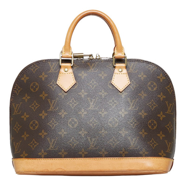 ルイ ヴィトン モノグラム アルマPM ハンドバッグ M51130 ブラウン PVC レザー レディース LOUIS VUITTON 【中古】