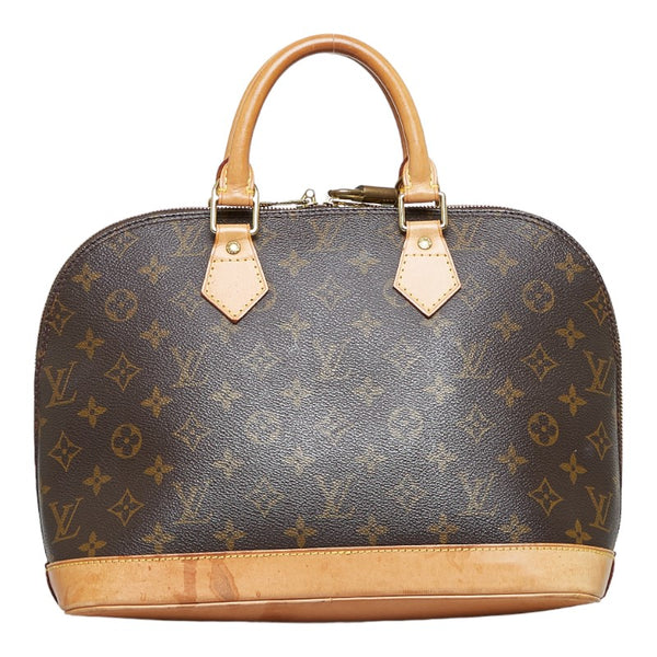 ルイ ヴィトン モノグラム アルマPM ハンドバッグ M51130 ブラウン PVC レザー レディース LOUIS VUITTON 【中古】