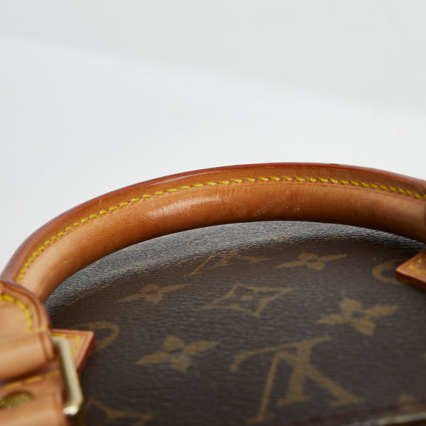 ルイ ヴィトン モノグラム アルマPM ハンドバッグ M51130 ブラウン PVC レザー レディース LOUIS VUITTON 【中古】